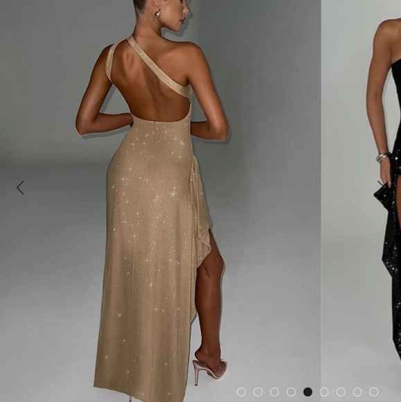 Babyboo gold shimmer dress - Picture 6 of 10